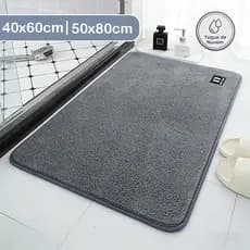 Tapete de Banheiro Absorvente Soft Macio de Luxo 40cm x 60cm/50cm x 80cm Diversas Cores