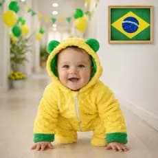 macacao baby brasil premium