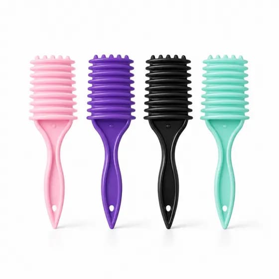KIT 4 Escova Fitagem Profissional para Finalização e Fitagem em  Cachos