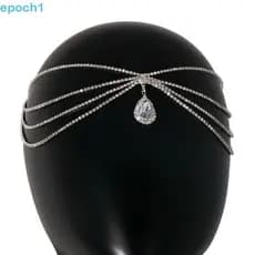 Corrente De Testa EPOCH1 , Cabeça De Strass Com Pingente De Sobrancelha , Faixa Boêmia Boho