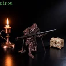Ornamentos De Cavaleiro Com Impressão 3D PINOU , Porta-Canetas Multifuncional Engraçado Ajoelhado , Criativo
