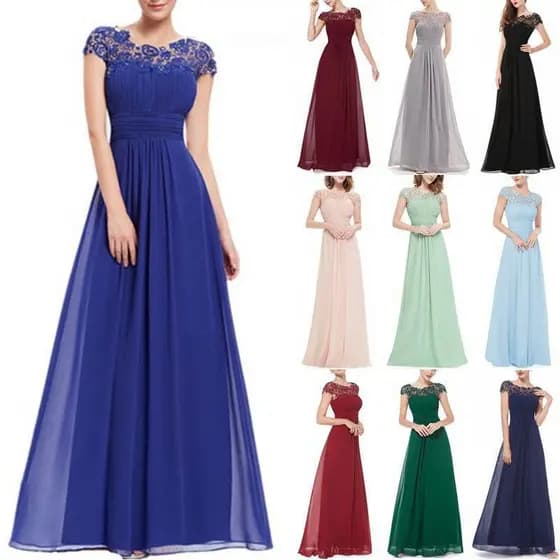 Vestido De Verão Novo Renda Noite De Dama De Honra