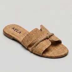 Rasteirinha Feminina Branca Elegante com Strass | Chinelo Slide Feminino Confortável Moda Casual