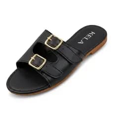 Rasteirinha Feminina Birken Confortável Sandália Feminina com Fivela Chinelo Feminino Casual Moda 2026
