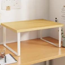 Prateleira para impressora doméstica, prateleira de aumento de mesa, pequena copiadora, estante de armazenamento em cama