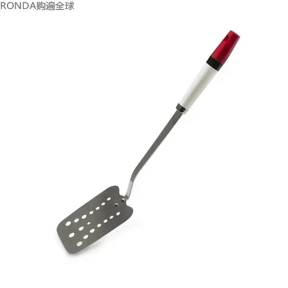 Japão QUEENROSE espátula de fritura de aço inoxidável espátula plana espátula de fritura espátula de omelete espátula de