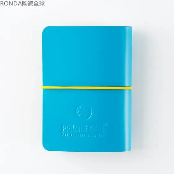 Finlândia importado caso privado bolso caderno B7 página em branco pequeno bloco de notas substituível núcleo de papel a
