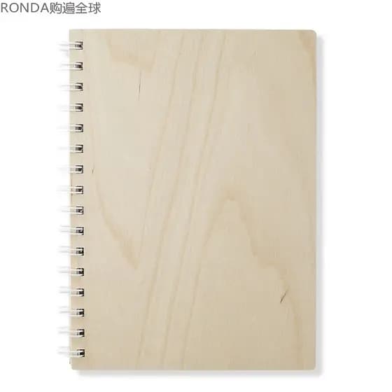 Finlândia PRIVADO CASO Textura de madeira Página em branco A5 A6 Notebook Bloco de notas Diário Papelaria