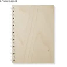 Finlândia PRIVADO CASO Textura de madeira Página em branco A5 A6 Notebook Bloco de notas Diário Papelaria