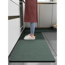 Tapetes de cozinha antiderrapantes à prova de óleo, limpáveis, descartáveis, absorventes de água domésticos, absorventes