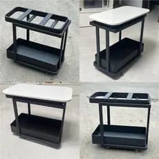 Shangpin Laike sala de estar armazenamento móvel pequena mesa café suporte quartzo pedra ardósia Base mármore tripé mesa