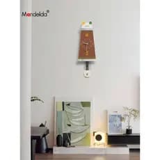 Mandelda marca coreana restaurante arte Retro relógio de parede sala estar casa jantar criativo pendurado na parede
