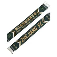 23 China Super Club Zhejiang Team Fan Cachecol Babador Verão Leve Respirável Pele-Friendly Green City Football Merchandi