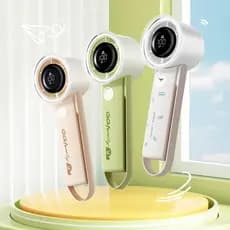 Confortável portátil pequeno ventilador Ultra-alta velocidade poderosa refrigeração Mini portátil carregamento usb Gale