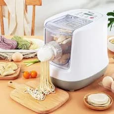 110V automático inteligente fabricante de macarrão pequeno Manual doméstico Multi-função 13 tipos de imprensa de macarrã