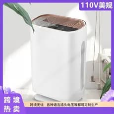 110V doméstico íon negativo ultravioleta purificador de ar tela toque tipo Pet cabelo filtro poeira