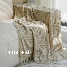 Nordic sofá cobertor luz luxo cobertor manto xale ar condicionado cobertor escritório Nap cobertor folha de cama único c