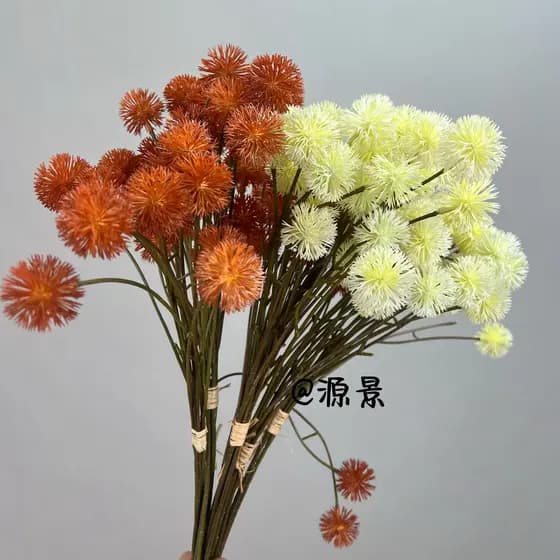 Simulação bola de pinho salsa fruta planeta fruta castanha fruta simulação flor DIY arranjo de flores acessórios nórdico
