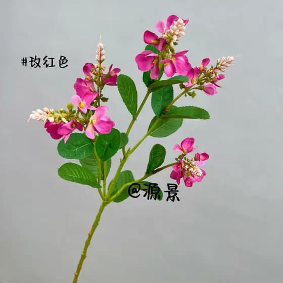 Simulação de alta qualidade flor de cravo camélia selvagem única flor Artificial flor de seda flor de plástico antigo pe