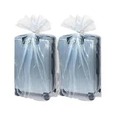 Saco de embalagem móvel grande engrossado transparente à prova dwaterproof água saco de armazenamento à prova de umidade
