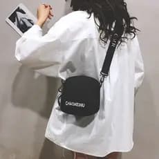Influenciador pequeno saco feminino 2024 novo estilo na moda Diagonal All-Match um ombro ins Super quente japonês simple