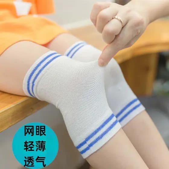 Verão estilo fino joelheiras infantis respirável esportes infantis resistente a choques ferramenta útil masculino femini