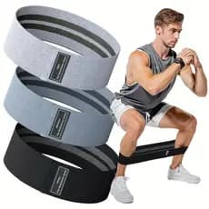Anel de quadril agachamento resistência banda Yoga Fitness anel elástico de malha elástica das mulheres dos homens espor