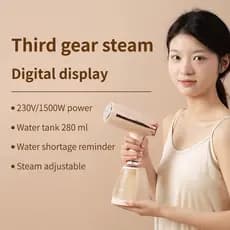110V vaporizador de roupas portátil grande jato de vapor ferro engomar sopa máquina de roupas transportador elétrico fer