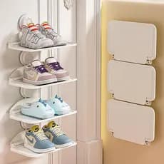 Rack de armazenamento de sapatos de bebê