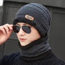 K chapéu de malha unissex 2025 novo estilo quente Baotou chapéu ciclismo babador outono inverno à prova de frio velo-Pro