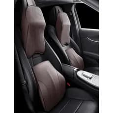 Encosto de cabeça do carro pescoço travesseiro almofada espuma memória almofada lombar do carro Universal suprimentos in