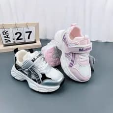 Jimmy Bear Sapatos infantis 2025 Primavera Verão Novo estilo Calçados esportivos infantis Sapatos funcionais Meninos Cas