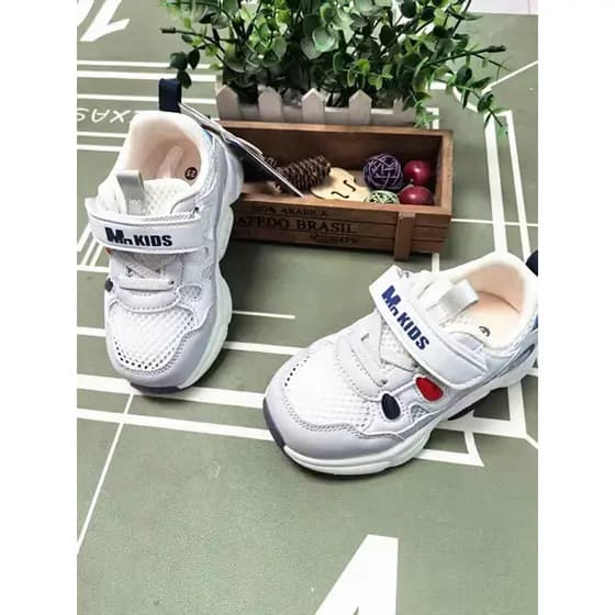 Jimmy Bear Sapatos infantis 2025 Primavera Verão Novo estilo Calçados esportivos infantis Sapatos funcionais Meninos Cas