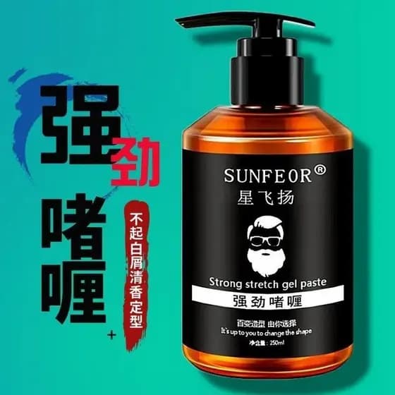Spray de cabelo masculino, estilo forte, gel hidratante de longa duração, água, estilo de cabelo, fragrância, óleo, cabe