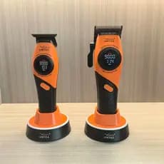 Liqiao 1930 máquina de cortar cabelo elétrica profissional cabeça óleo gradiente 21 engrenagens máquina de cortar cabelo