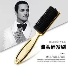 Cabelo quebrado varrendo gravura barba varrendo barba escova de limpeza óleo cabeça ferramenta salão cabeleireiro cabele