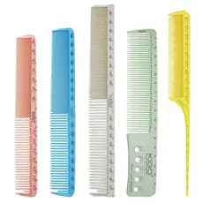 Pente de corte de cabelo Pente de corte para salão de cabeleireiro Pente de corte de cabelo feminino Pente de cauda pont