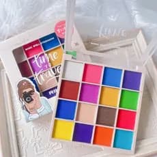 Paleta de sombras peroladas Super coloridas, COS, maquiagem para estudantes, Performance em palco, maquiagem, jogos de l