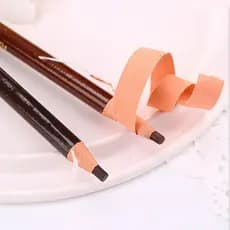 Lápis de sobrancelha linha de rasgo, à prova d'água, à prova de suor, de longa duração, não desbota, corte de faca, estú