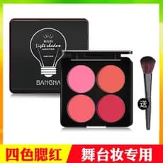 Quatro cores Blush estudante palco maquiagem desempenho dedicado estúdio fotográfico maquiagem artista Rouge cosméticos
