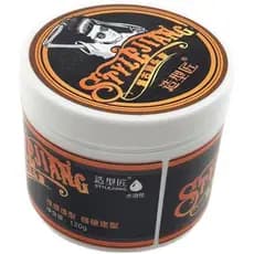 [Frete grátis acima de 8 garrafas] Creme de cabelo oleoso retrô cera de cabelo 120ml cera de cabelo de caveira solúvel e
