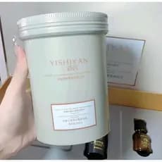 Memórias ovo de trigo hidrolisado luxo macio máscara de cabelo salão de beleza barbeiro conjunto de cuidados nutricionai