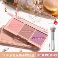 Paleta de Blush combinação multicolorida três cores fosco Natural estudante produto genuíno de alto valor reparação diár