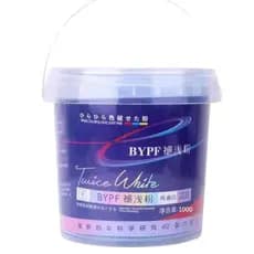 Pó descolorante de cabelo duas vezes branco, pó clareador, pó leve desbotado, creme de tingimento de cabelo, salão de be