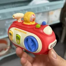 [Alto trilho com ferramenta útil para bebês] Carro de brinquedo infantil Multi-Play Educacional resistente a choques Api