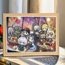 Q versão Delta ação diy diamante cheio pintura mão-Paste pintura jogo periférico sala de estar decoração pintura ornamen