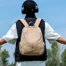Shengxilu leve à prova dwaterproof água náilon mochila feminina viagem ao ar livre montanhismo grande capacidade simples
