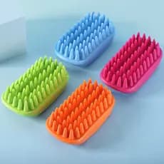 Escova de banho para animais de estimação A3416, preferida, TPE, escova macia de massagem para cães, remoção de pelos fl
