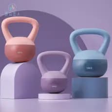 Kettlebell macio senhoras Fitness agachamento treinamento Hip força equipamento de treinamento masculino esportes moldar