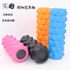 Rolo de espuma sólida, relaxante muscular, coluna de ioga, panturrilha fina, ferramenta útil, equipamento de massagem La
